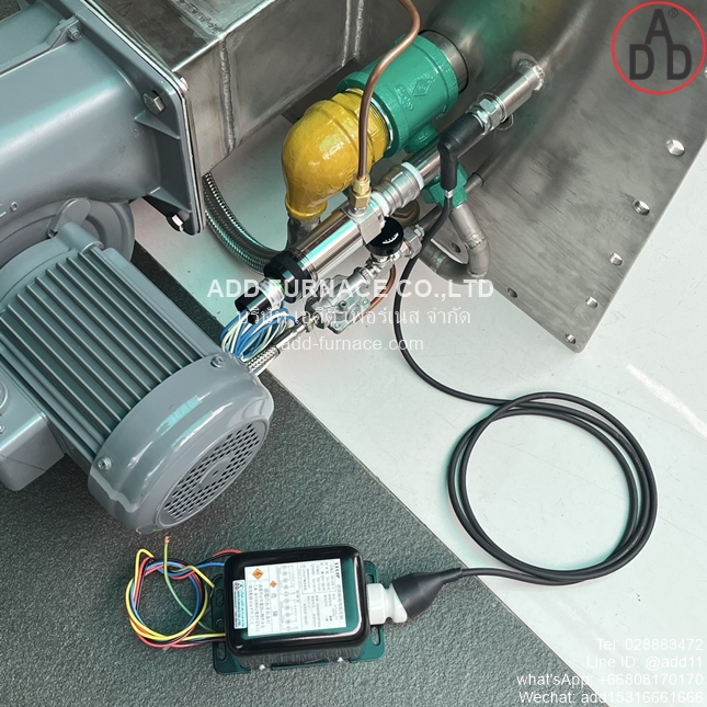 Temperature control cabinet with automatic ignition system and hot air exhaust fan control (3)